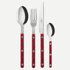 Sabre Bistrot Tartan 4 Piece Cutlery Set