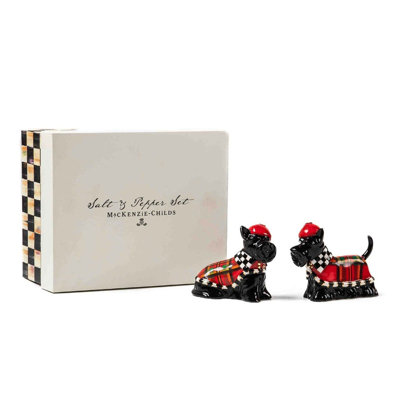 Mackenzie-Childs Tartastic Scottie Salt & Pepper Set
#3