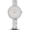 Swarovski Cosmopolitan watch, Swiss Made, Metal bracelet, Silver tone, Stainless steel