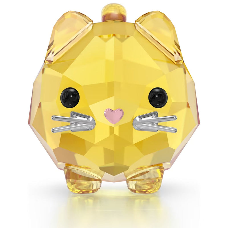 Swarovski Chubby Cats Yellow Cat
