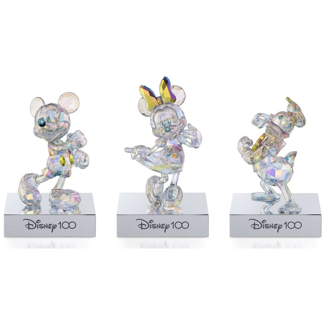 Swarovski Disney 100 Mickey, Minnie and Donald Set
