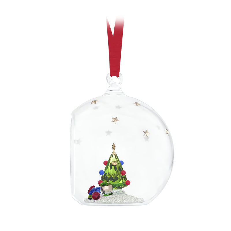 Swarovski Holiday Cheers Tree and Gifts Ball Ornament