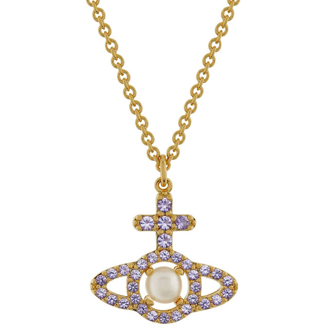 Vivienne Westwood Olympia Pearl Pendant, Gold Plated
