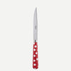 Sabre White Dots Red 23cm Steak Knife