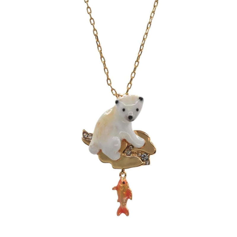 Bill Skinner Polar Bear Pendant