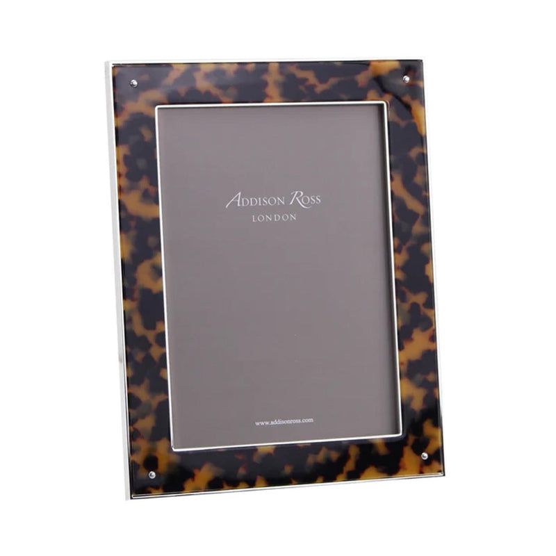 Addison Ross Tortoise Shell & Silver Photo Frame, 5x7
