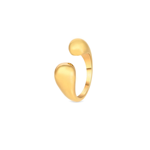 Amori Join Ring, Gold, Size 7
